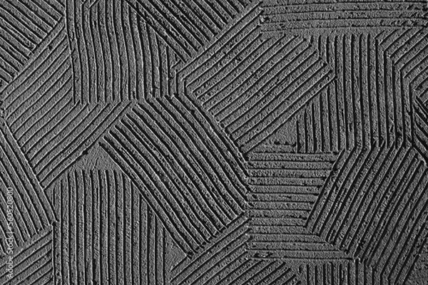 Fototapeta grey background, grey wall and grey decorative plaster in the photo