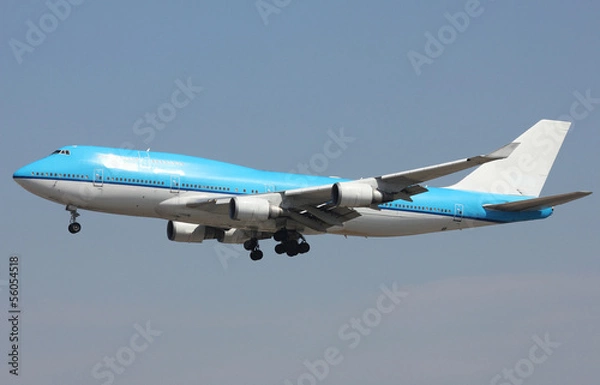 Obraz big plane landing