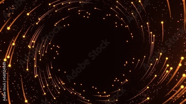 Fototapeta Sparkling background. Lots of sparkling lights. Bright festive backdrop.