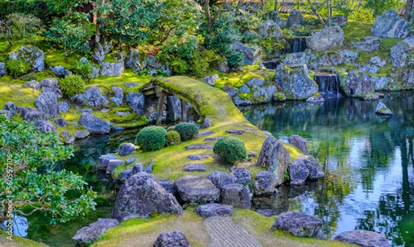 Obraz 京都、醍醐寺三宝院庭園