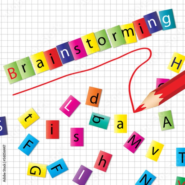 Obraz Brainstorming