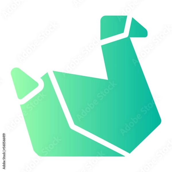 Obraz Flat Flaticon gradient icon