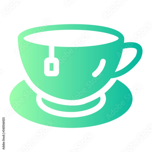 Obraz Flat Flaticon gradient icon