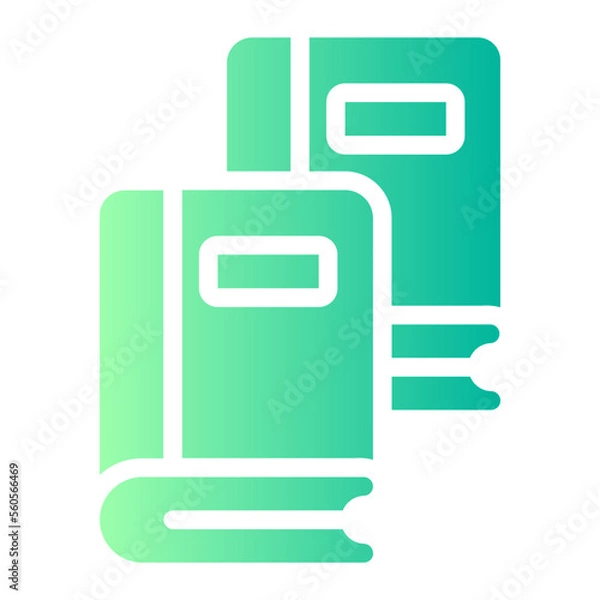 Obraz Flat Flaticon gradient icon