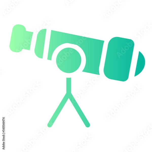 Obraz Flat Flaticon gradient icon