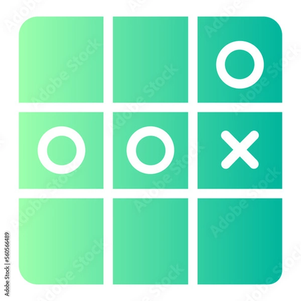 Obraz Flat Flaticon gradient icon