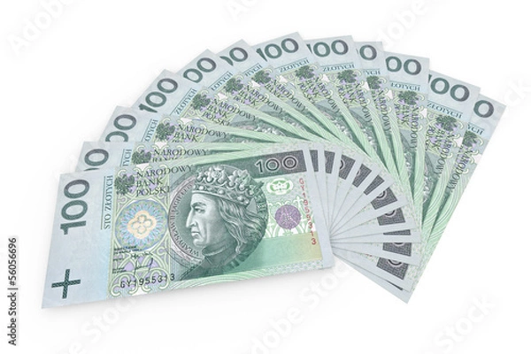 Obraz Banknoty wachlarz