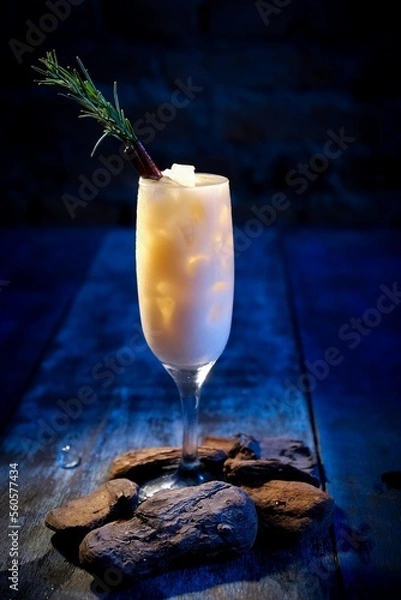 Fototapeta drink branco