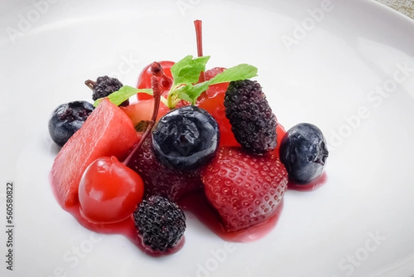 Obraz frutas vermelhas