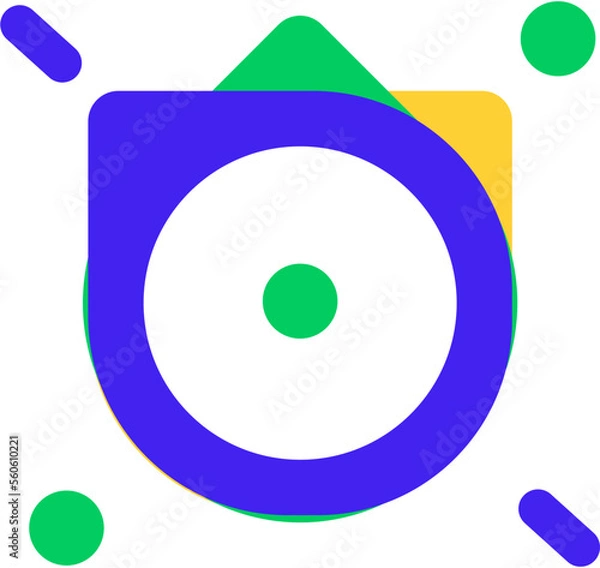 Fototapeta Shape abstract geometry