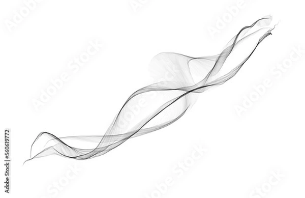 Fototapeta Abstract black puffs of smoke swirl overlay on transparent background pollution. Royalty high-quality free stock PNG image of abstract smoke overlays on white backgrounds. Black smoke swirls fragments