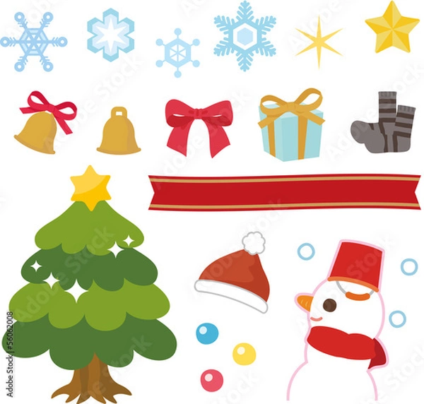 Fototapeta クリスマスのデコレーション