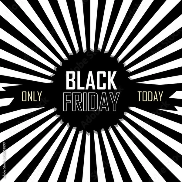 Obraz Black Friday