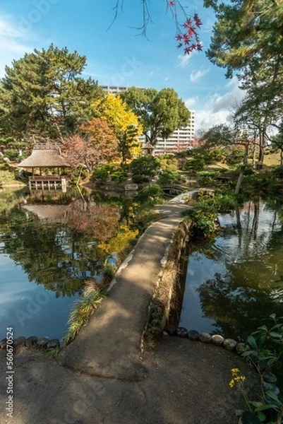 Obraz Shukkeien Bridge