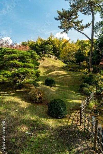 Obraz Shukkeien mounds