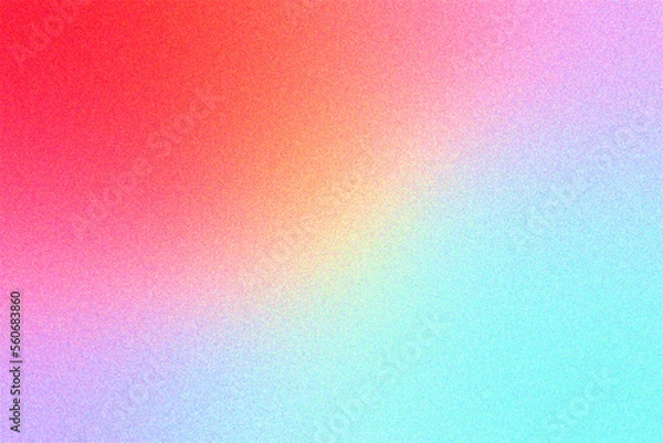Fototapeta Abstract grainy gradient background
