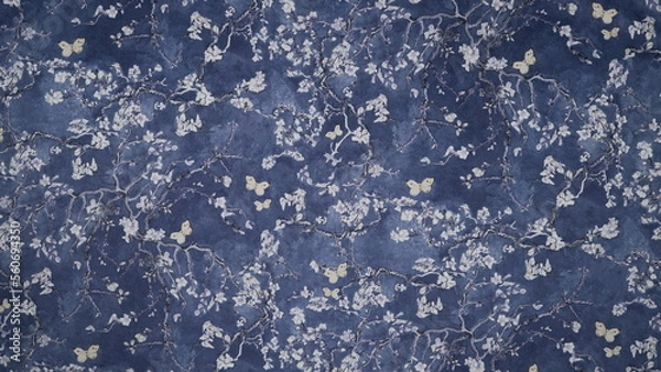 Obraz blue background Graphics  texture on Fabric