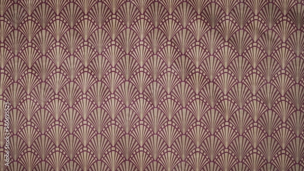 Obraz seamless pattern with elements Graphics  texture on Fabric