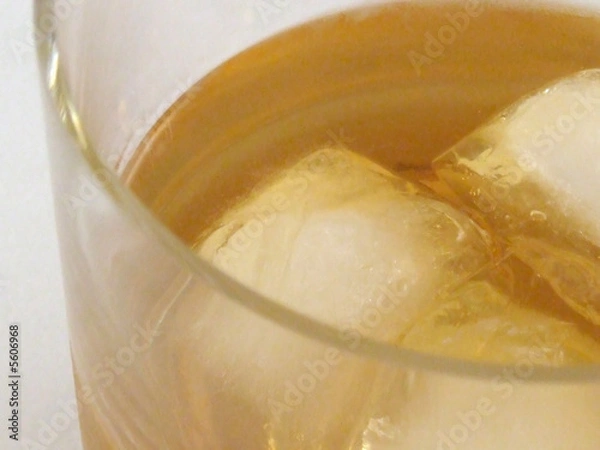 Fototapeta glass of whiskey