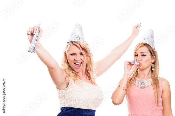 Obraz Ecstatic women celebrating