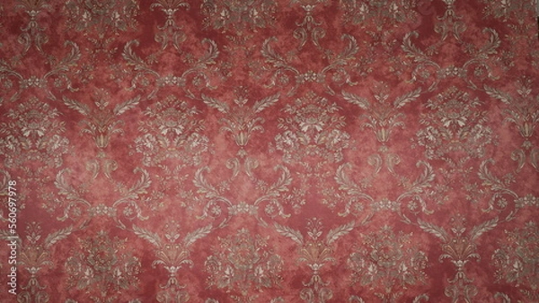 Obraz Flowers Graphics  texture on Fabric 