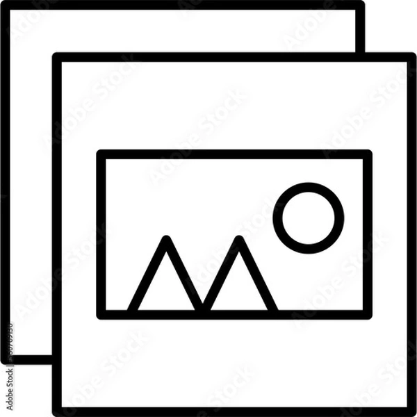 Fototapeta Gallery Icon