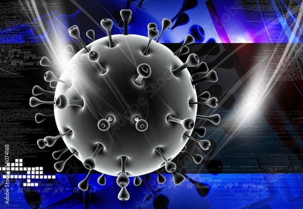 Fototapeta sars virus