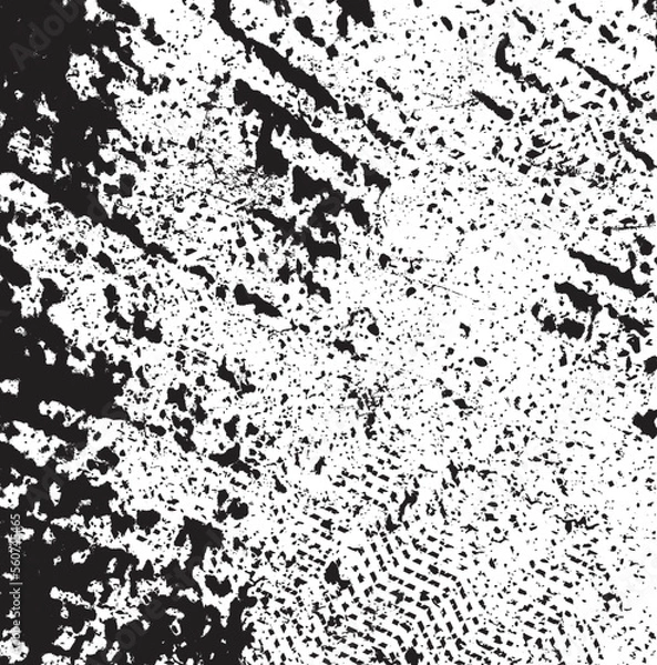 Fototapeta grunge textures set. background. vector illustration.
