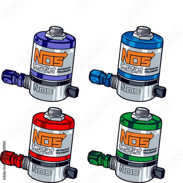 Obraz Nitrous Oxide System vector bundle