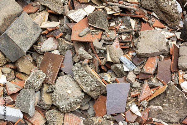 Obraz Bauschutt