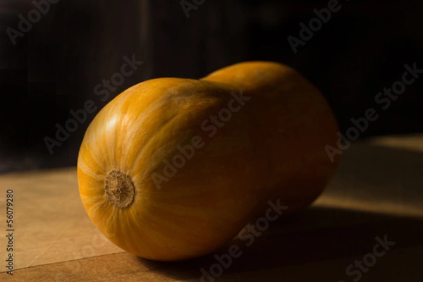 Fototapeta Pumpkin dark background