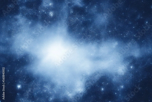 Fototapeta Abstract space nebula backgrounds. IA technology