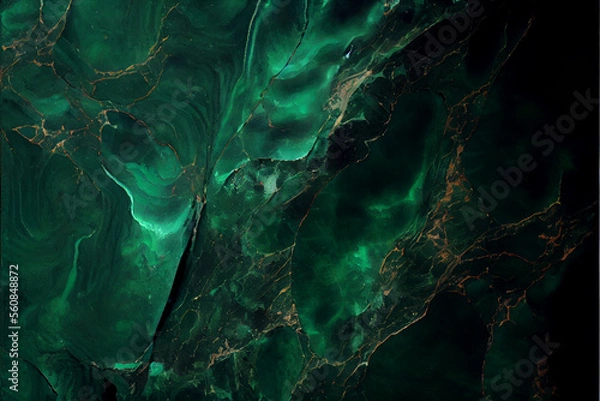 Fototapeta Emerald Green Marble texture	