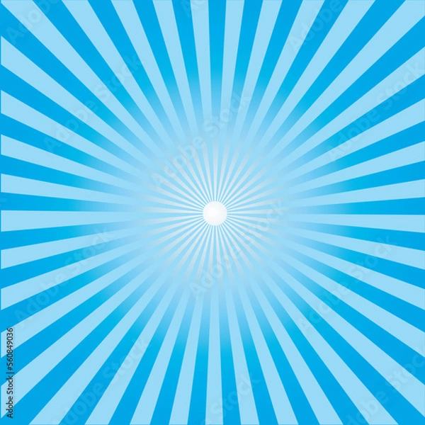 Obraz Rays textures blue background 