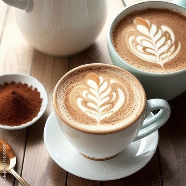 Fototapeta Hot Latte