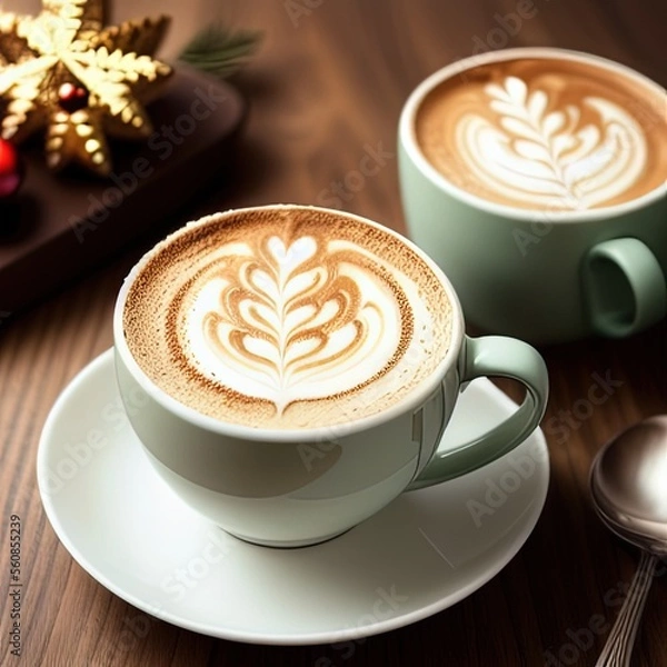 Fototapeta Hot Latte