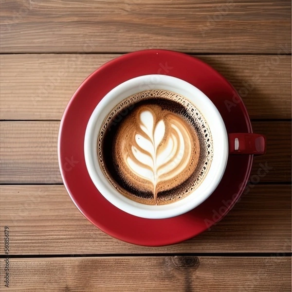 Fototapeta Hot Latte