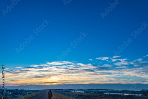 Fototapeta 黄昏時