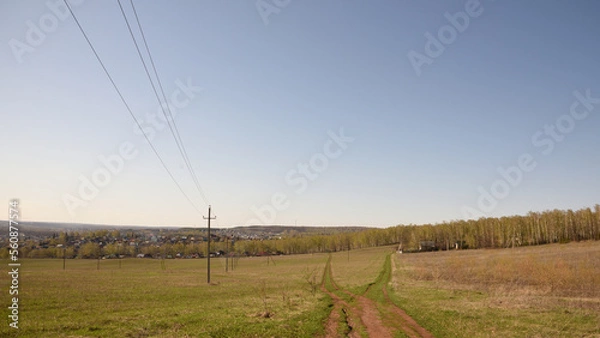 Obraz landscape in the morning