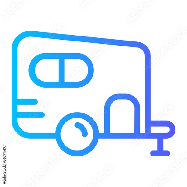 Fototapeta Line Flaticon gradient icon