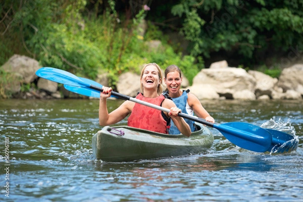Obraz Women kayaking