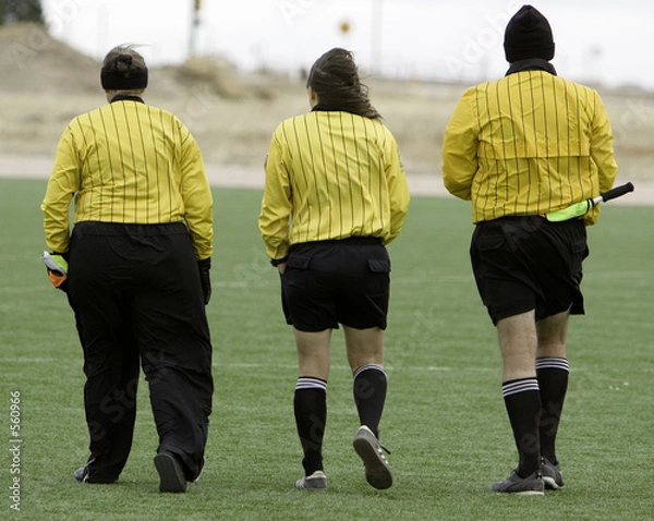 Obraz soccer referees
