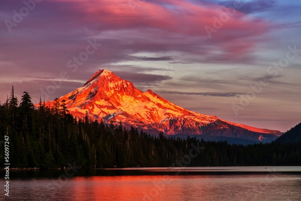 Obraz Mt Hood at Sunset