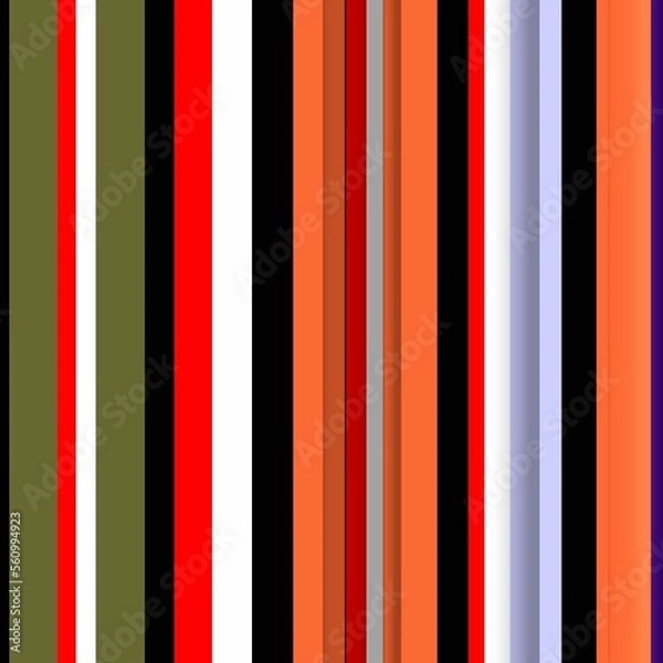 Fototapeta Colorful vertical lines, stripes, textile pattern, abstract background