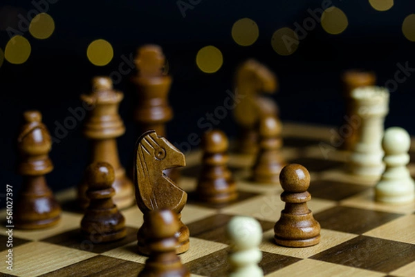 Obraz Schachspiel