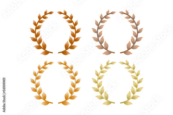 Fototapeta 月桂樹のイラスト