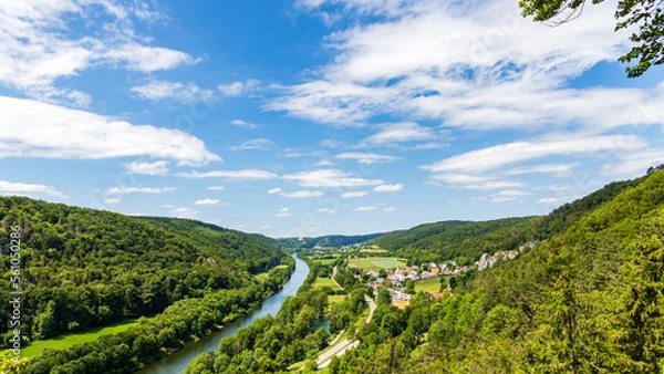 Obraz Blick in das Altmühlthal