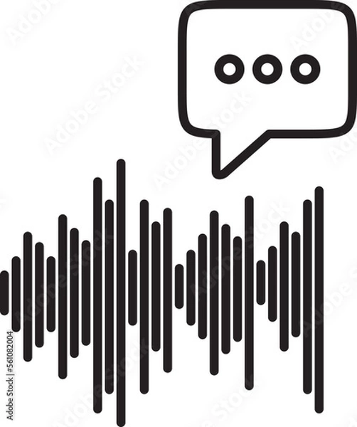 Obraz voice message icon