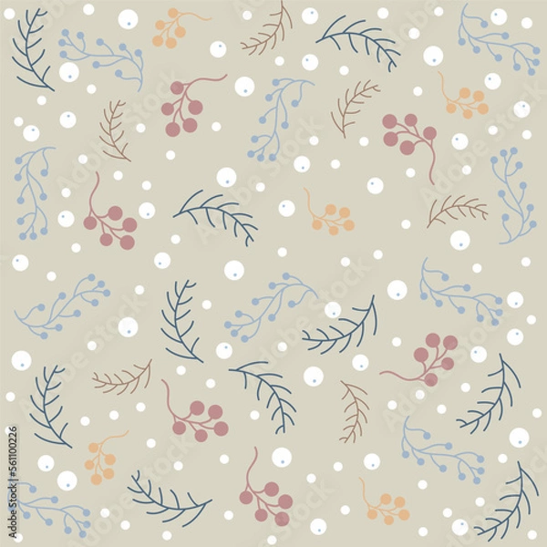 Obraz seamless pattern for christmas