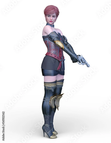 Fototapeta 女性戦士